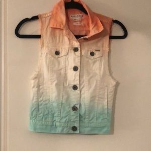 Bullhead denim ombré vest